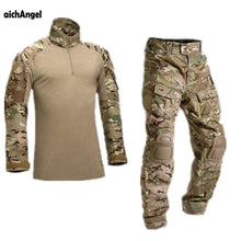 Load image into Gallery viewer, Tactical Camouflage Military Uniform Clothes Suit Men