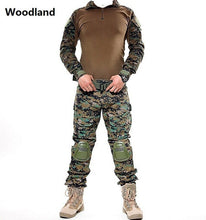 Load image into Gallery viewer, Tactical Camouflage Military Uniform Clothes Suit Men