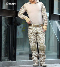 Load image into Gallery viewer, Tactical Camouflage Military Uniform Clothes Suit Men