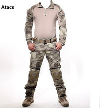 Load image into Gallery viewer, Tactical Camouflage Military Uniform Clothes Suit Men