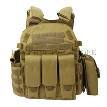 Load image into Gallery viewer, Tactical Vests Specially Designed for Military CS Field SWAT Police Law Enforcement and Outdoor Modular Assault Vest