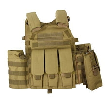 Load image into Gallery viewer, Tactical Vests Specially Designed for Military CS Field SWAT Police Law Enforcement and Outdoor Modular Assault Vest