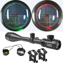 Load image into Gallery viewer, New Arrival 6-24X50AOEG Green Red Mil Dot / Rangefinder Reticle Tactical