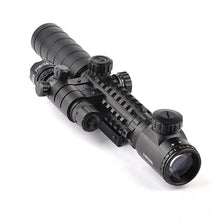 Load image into Gallery viewer, 3 in 1 Combo 3-9X32EG Riflescope with Long Range Red Dot Laser and Red/Green Dot Holographic Reflex Sight fand Airsoft