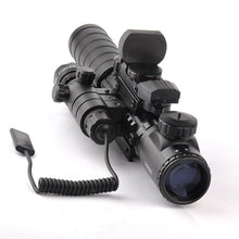 Load image into Gallery viewer, 3 in 1 Combo 3-9X32EG Riflescope with Long Range Red Dot Laser and Red/Green Dot Holographic Reflex Sight fand Airsoft