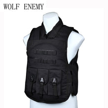 Load image into Gallery viewer, SWAT Airsofl Combat Assault Vest BK/DE/multicam