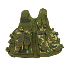 Load image into Gallery viewer, Military Camouflage Tactical Vest Hunting Army Swat Mesh Vest Black Multicam Free Shipping