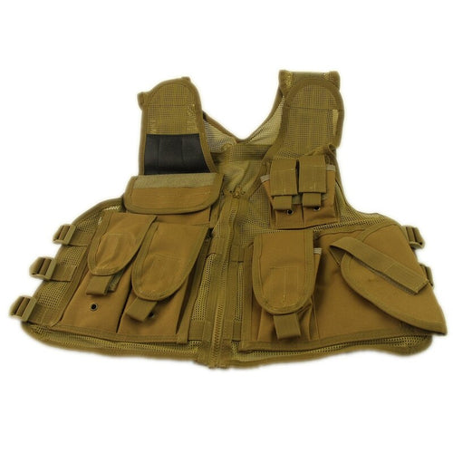 Tactical Vest Mens Outdoor Military Vest Army Swat Protective Equipment Mesh Vest