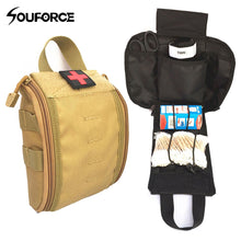 Load image into Gallery viewer, Waterproof Molle EMT Utility First Aid Pouch Tactical Emergency Bag Survival Kit Accessory for Outdoor Camping Hiking Bag