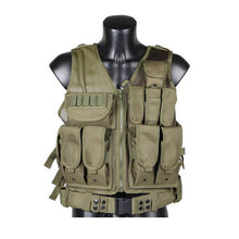 Load image into Gallery viewer, 2018 New Police Tactical Vest Camouflage Military Body Armor Sports Waistcoat