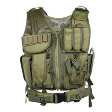 Load image into Gallery viewer, Outlife Tactical Vest Military Swat Assault Shooting Molle Hunting Vest Combat Soft Vest With Holster