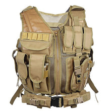 Load image into Gallery viewer, Outlife Tactical Vest Military Swat Assault Shooting Molle Hunting Vest Combat Soft Vest With Holster