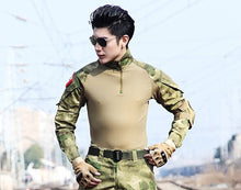 Load image into Gallery viewer, Military Uniform Camouflage Suits Men Army Combat Shirt+Tactical Pants Airsoft  Uniform Brand Clothes