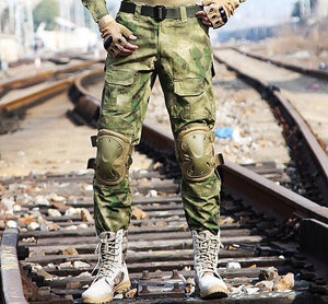 Military Uniform Camouflage Suits Men Army Combat Shirt+Tactical Pants Airsoft  Uniform Brand Clothes