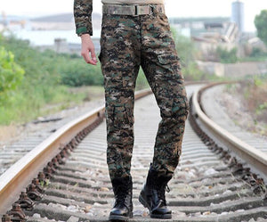 Military Uniform Camouflage Suits Men Army Combat Shirt+Tactical Pants Airsoft  Uniform Brand Clothes