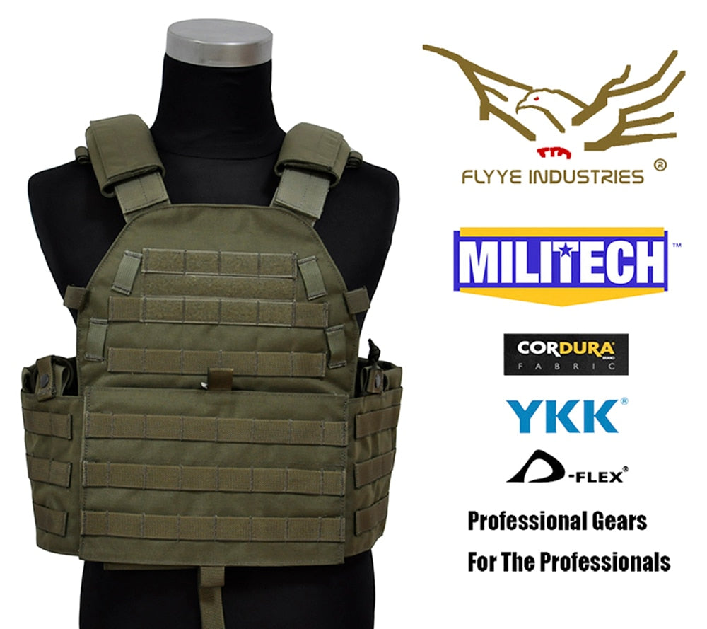 MILITECH Mil Spec Military LT6094 RG Ranger Green Combat Molle Tactical Vest Army Combat Vests LBT6094 Style Gear Vest Carrier