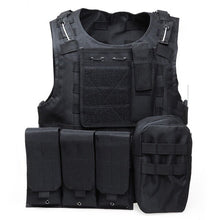 Load image into Gallery viewer, Outlife Tactical Vest Military Swat Assault Shooting Molle Hunting Vest Combat Soft Vest With Holster