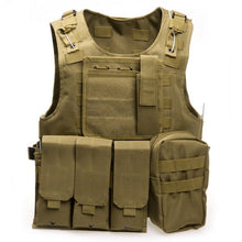 Load image into Gallery viewer, Outlife Tactical Vest Military Swat Assault Shooting Molle Hunting Vest Combat Soft Vest With Holster