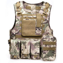 Load image into Gallery viewer, Outlife Tactical Vest Military Swat Assault Shooting Molle Hunting Vest Combat Soft Vest With Holster