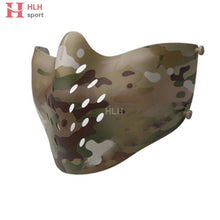 Load image into Gallery viewer, Hlhsport New Mesh Face Mask Tactical Face Shields Airsoft  Military Party Movie Camo Ghost Combat Mask