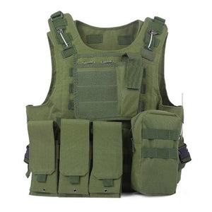 MEGE Tactical Vest 14 Colors, Military SWAT CS Equipment, 600D Oxford Colete Tatico