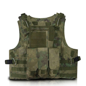 MEGE Tactical Vest 14 Colors, Military SWAT CS Equipment, 600D Oxford Colete Tatico