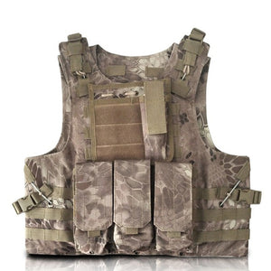 MEGE Tactical Vest 14 Colors, Military SWAT CS Equipment, 600D Oxford Colete Tatico