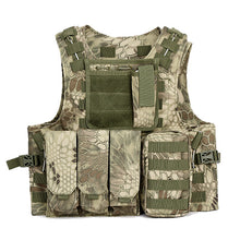 Load image into Gallery viewer, MEGE Tactical Vest 14 Colors, Military SWAT CS Equipment, 600D Oxford Colete Tatico