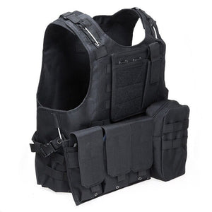 Vest Military Tactical Vest Swat Field Battle Airsoft Molle Combat Assault Plate Carrier Vest