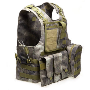 Vest Military Tactical Vest Swat Field Battle Airsoft Molle Combat Assault Plate Carrier Vest