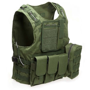 Vest Military Tactical Vest Swat Field Battle Airsoft Molle Combat Assault Plate Carrier Vest