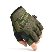 Load image into Gallery viewer, tactical military men glove  for camping climbing training hiking half full finger gloves