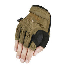 Load image into Gallery viewer, tactical military men glove  for camping climbing training hiking half full finger gloves