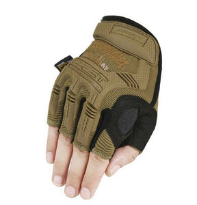 tactical military men glove  for camping climbing training hiking half full finger gloves