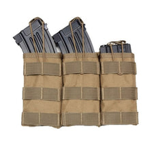 Load image into Gallery viewer, Good Quality 1000D Pouch MOLLE Single / Double / Triple Magazine Pouch