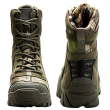 Load image into Gallery viewer, ..outdoor camping tactical military shoes camouflage combat hiking hunting boots