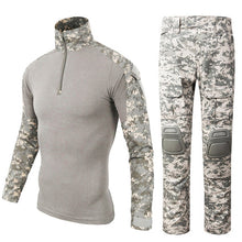 Load image into Gallery viewer, Tactical Military Combat Uniform Multicam Shirt + Pants Elbow Knee Pads US Army Military Uniform Camouflage