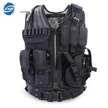 Load image into Gallery viewer, Unloading Police Tactical  Vest Black