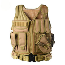 Load image into Gallery viewer, Unloading Police Tactical  Vest Black