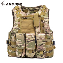 Load image into Gallery viewer, Soldier Military Tactical Vest Men Camouflage Vests Male Airsoft Special Forces Army  Vest