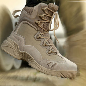 Tactical Military Soldier Boots For Men Climbing Trekking Hunting Walking Mountain Camo Sneakers Man Hiking Shoes Outdoor