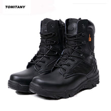 Load image into Gallery viewer, Men Tactical Military Soldier Sneakers Mens Climbing Trekking Hunting Walking Mountain Shoes