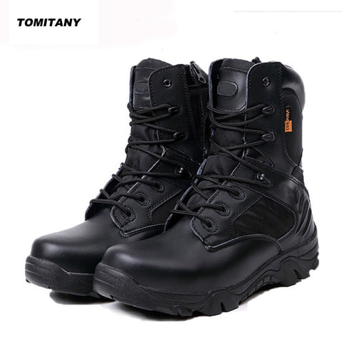 Men Tactical Military Soldier Sneakers Mens Climbing Trekking Hunting Walking Mountain Shoes