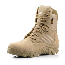 Load image into Gallery viewer, Men Tactical Military Soldier Sneakers Mens Climbing Trekking Hunting Walking Mountain Shoes