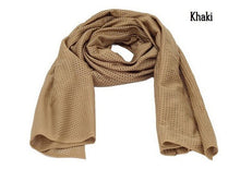 Load image into Gallery viewer, Military Camouflage Arab Scarves Men Jungle Camo Windproof Tactical Mesh Shawl Veil  Airsoft Armt Combat Scarf