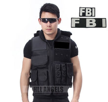 Load image into Gallery viewer, Military Tactical Vest 800D Waterproof Swat Protective Vest SWAT/FBI/POLICE Hook Loop Fasteners Outdoor CS Game Equipment