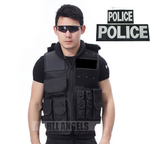 Load image into Gallery viewer, Military Tactical Vest 800D Waterproof Swat Protective Vest SWAT/FBI/POLICE Hook Loop Fasteners Outdoor CS Game Equipment