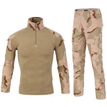 Load image into Gallery viewer, Tactical Military Combat Uniform Multicam Shirt + Pants Elbow Knee Pads US Army Military Uniform Camouflage