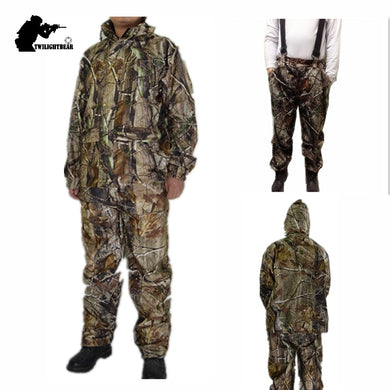 New MULTICAM Uniform Bionic Camouflage Tactical Suit Plus Size Sniper Suit Hunting Waterproof Clothing