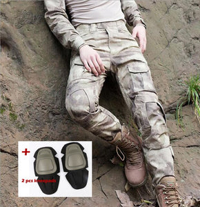 Military Tactical Pant Camouflage Cargo Pant Pants Men SWAT Working Pantalon Army